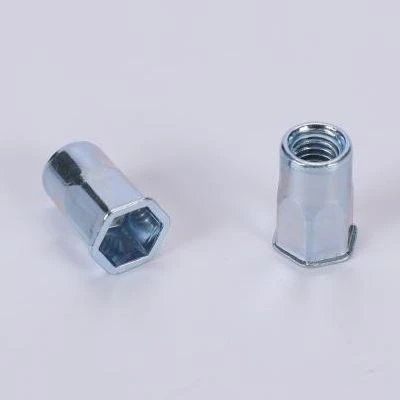 হেড হাফ হেক্স বডি ষ্টীল ৰিভেট বাদাম হ্ৰাস কৰক